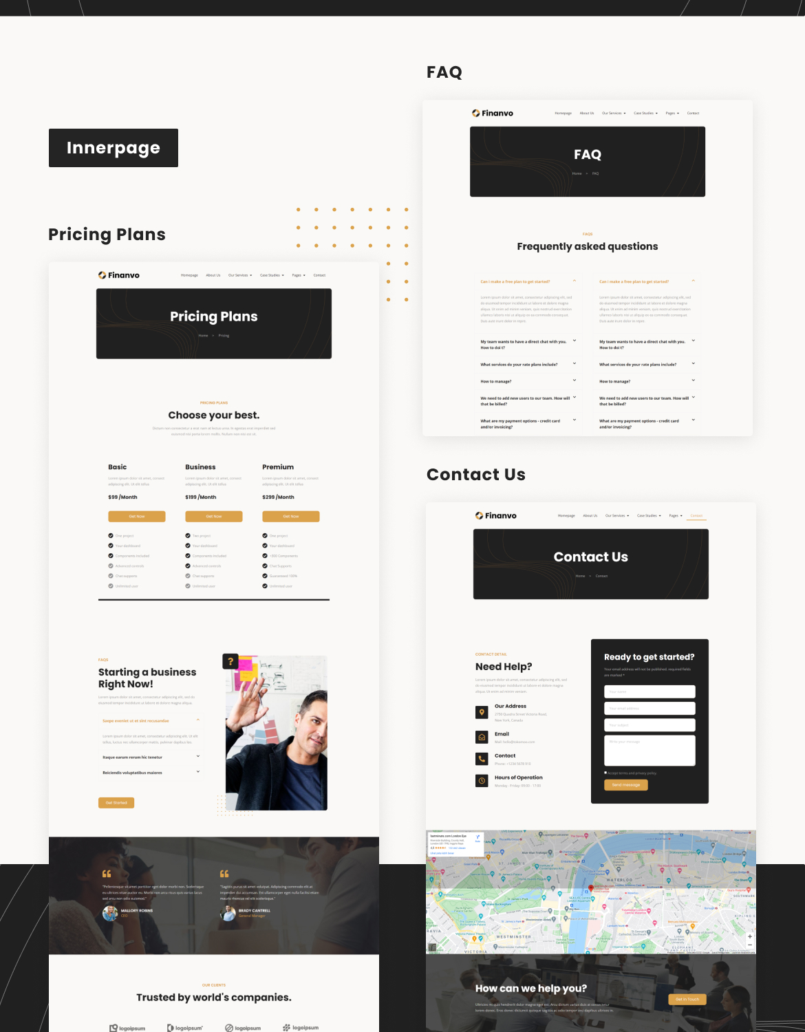 Finanvo | Finance & Investment Consulting Elementor Template Kit - 5