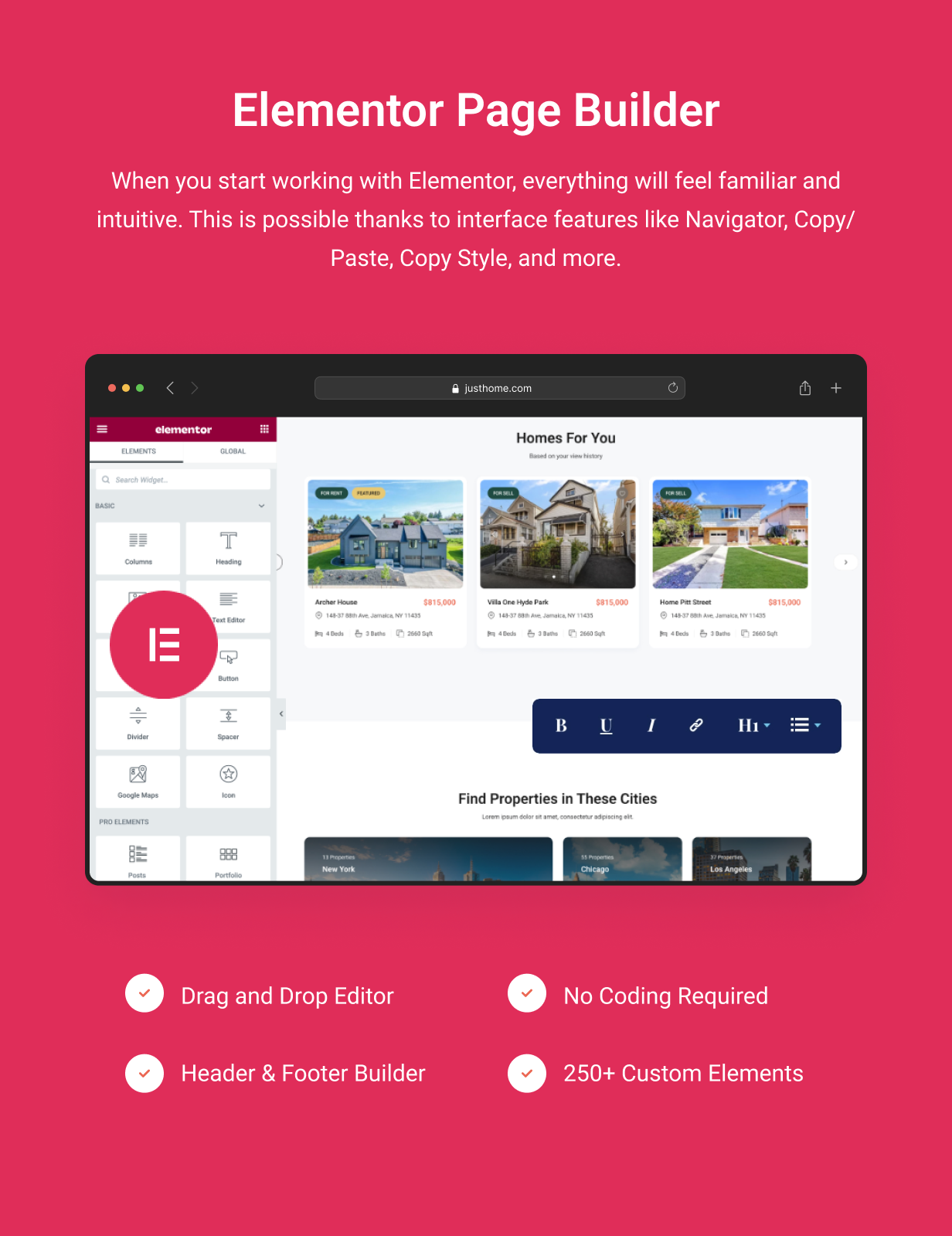 Justhome – Real Estate WordPress Theme - 9