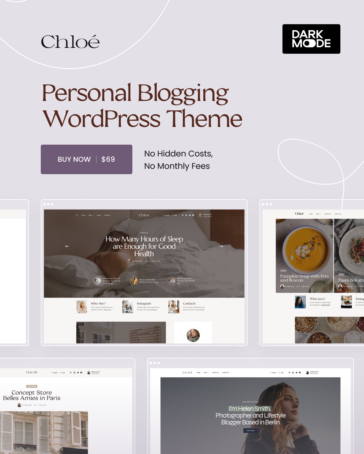 Chloé - Personal Lifestyle WordPress Blog Theme - 30