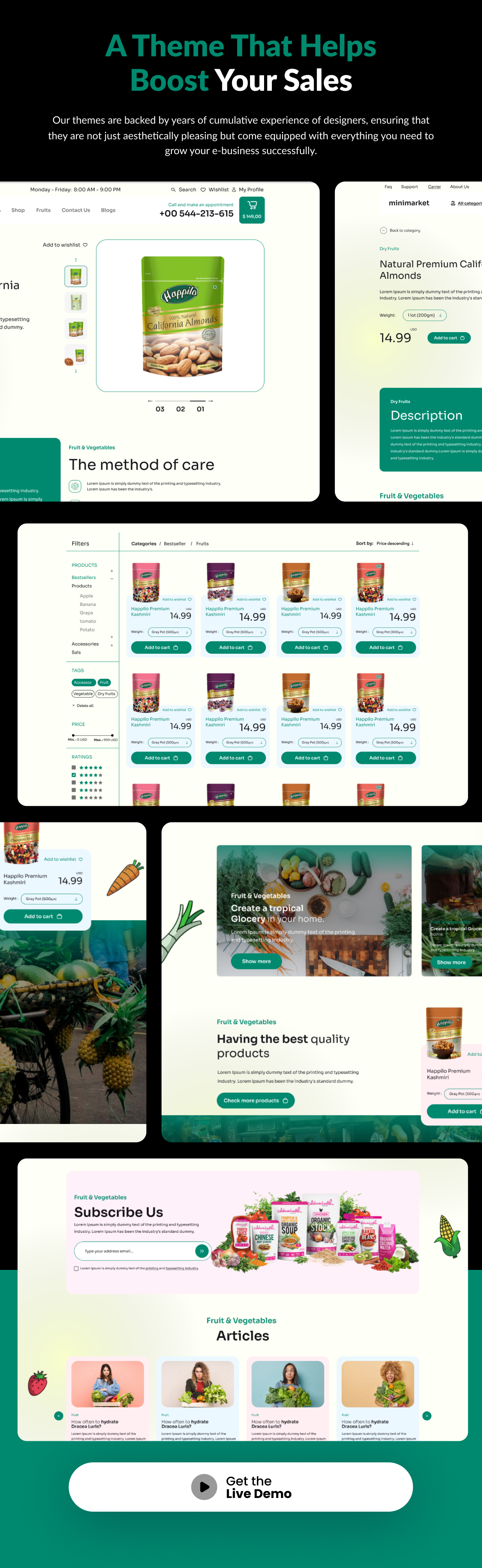 Minimarket - Snacks & Shopping OpenCart 4 Theme - 5