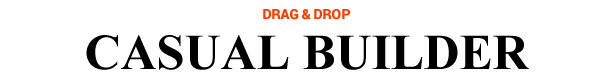 Drag and Drop Casual Page Builder
