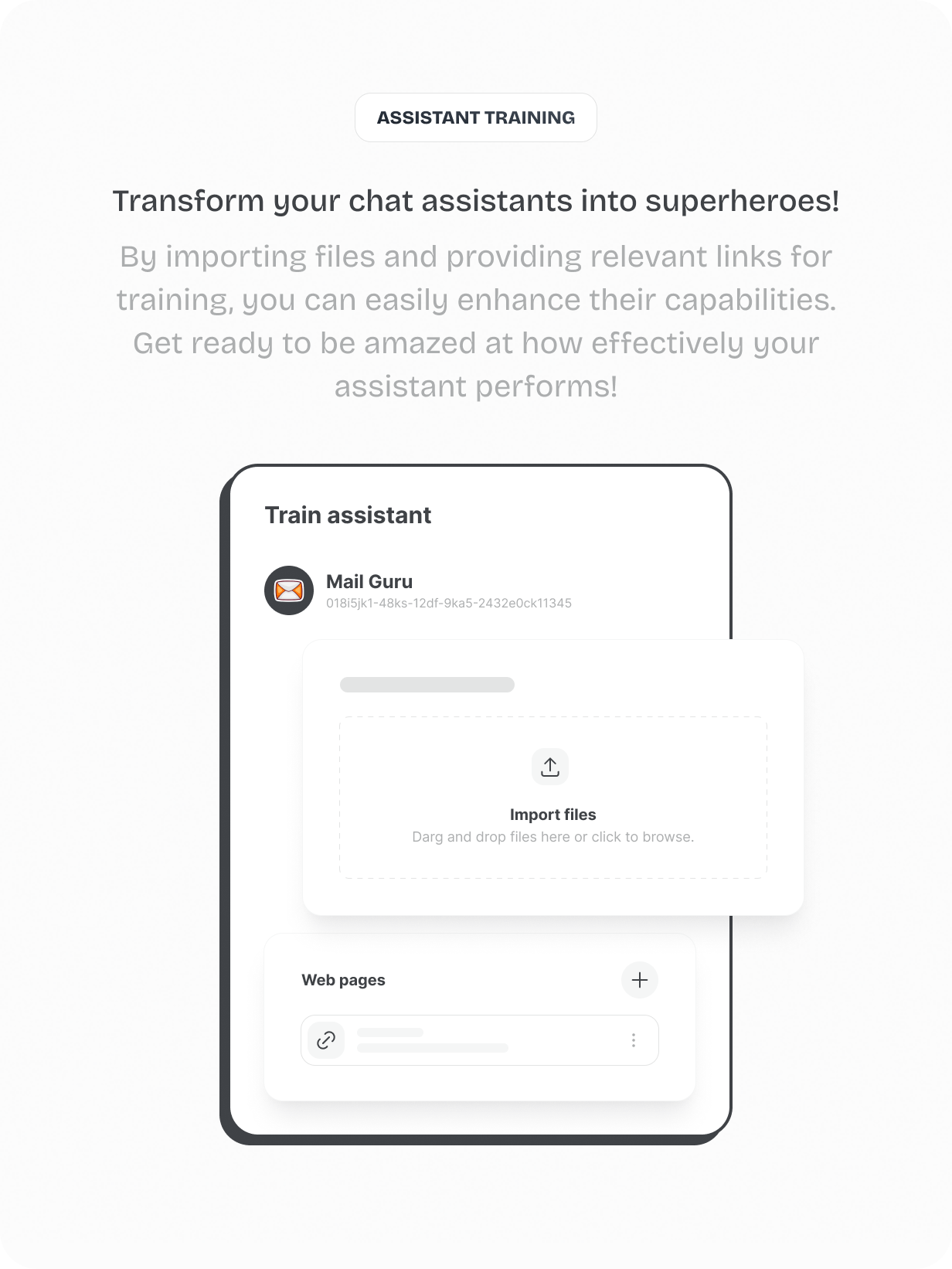Assistant training @heyaikeedo #aikeedo