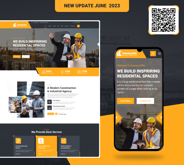 ConstructZilla : Construction, Renovation & Building Bootstrap 5 Template With RTL Ready - 2