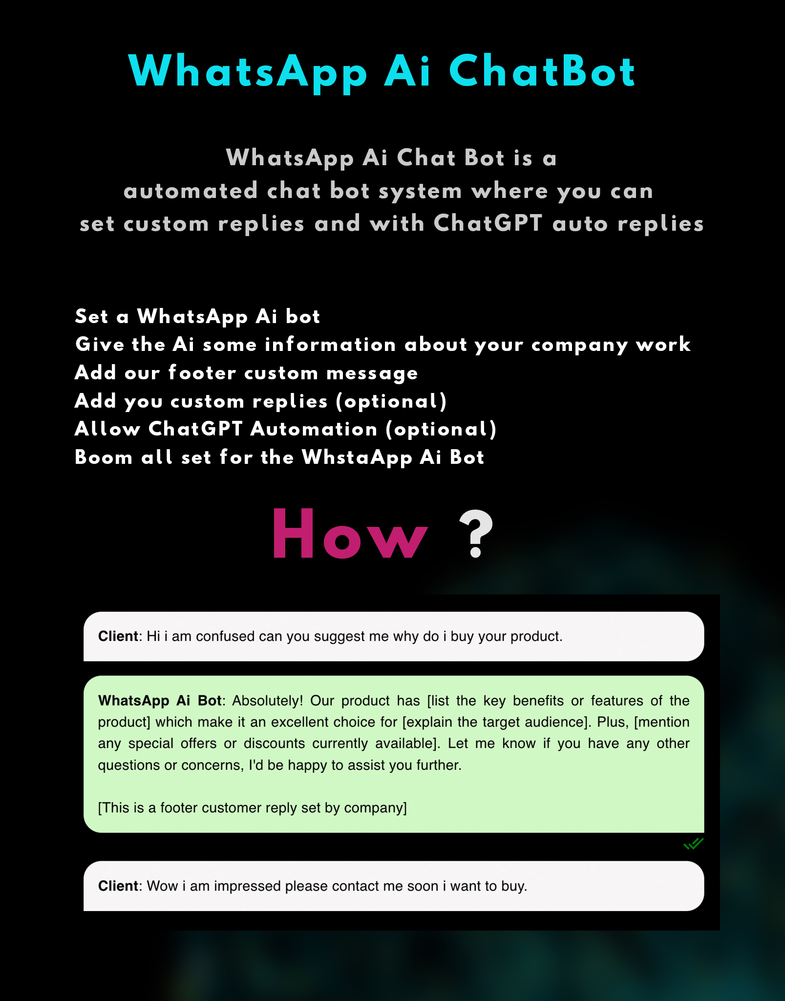 whatsapp ai chat bot dallham