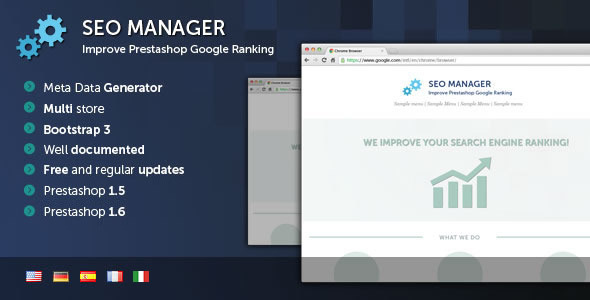 Prestashop SEO Manager - CodeCanyon Item for Sale