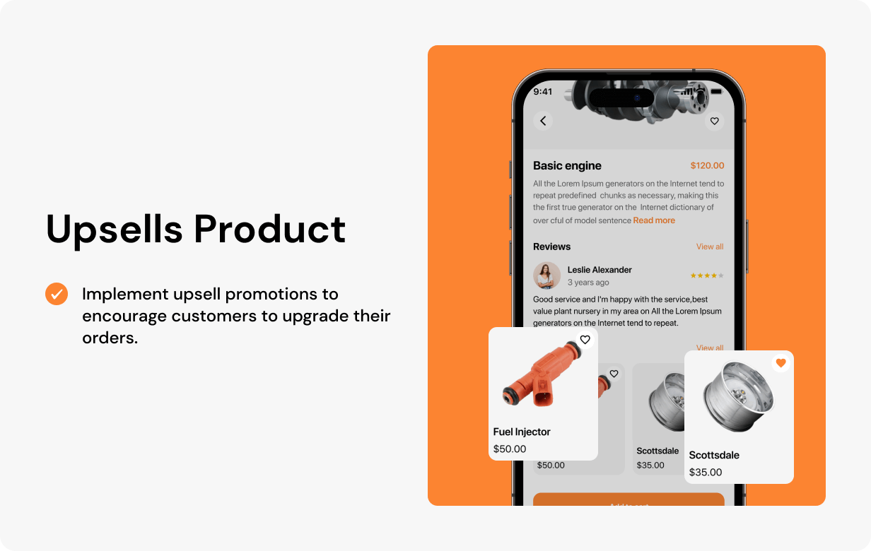 AutoParts Store App - E-commerce Store app in Flutter 3.x (Android, iOS) with WooCommerce Full App - 17