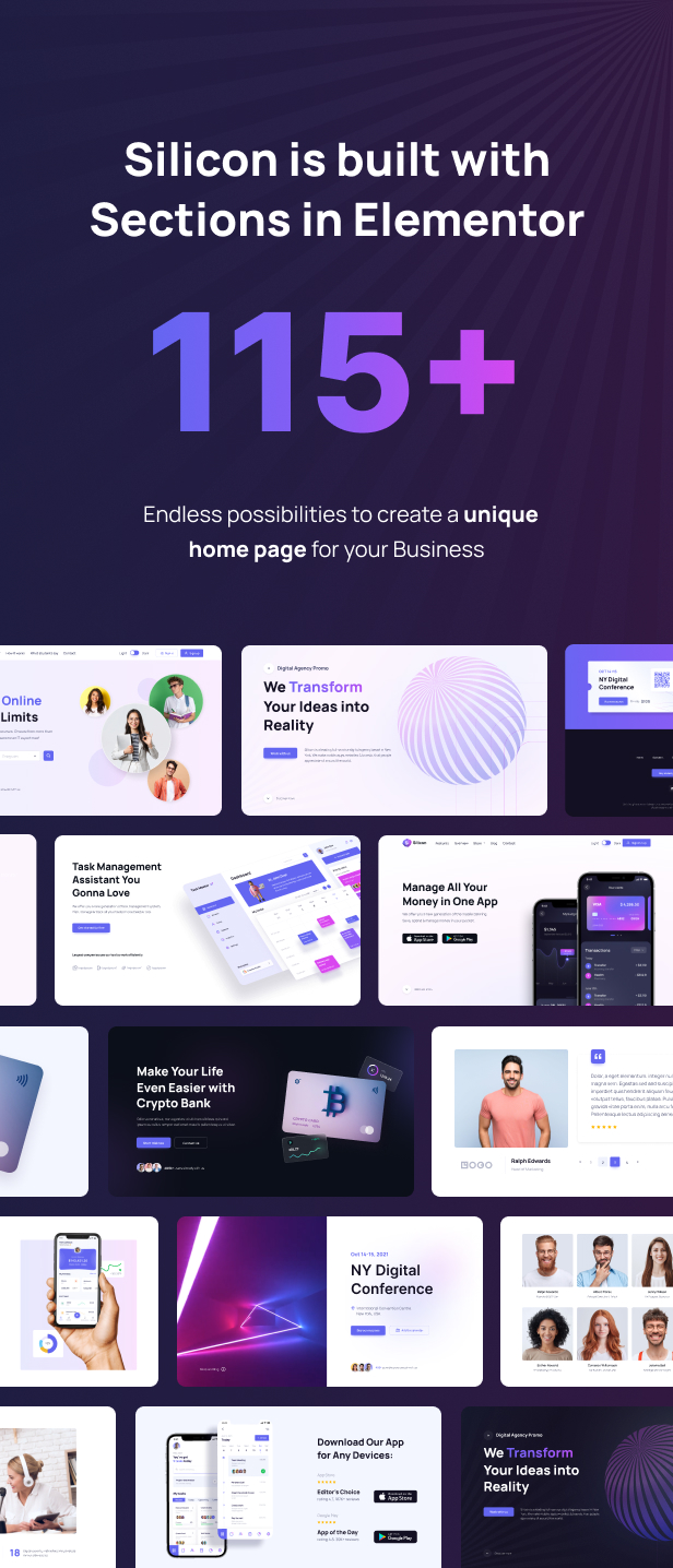 Silicon - Multipurpose Technology WordPress Theme - 1