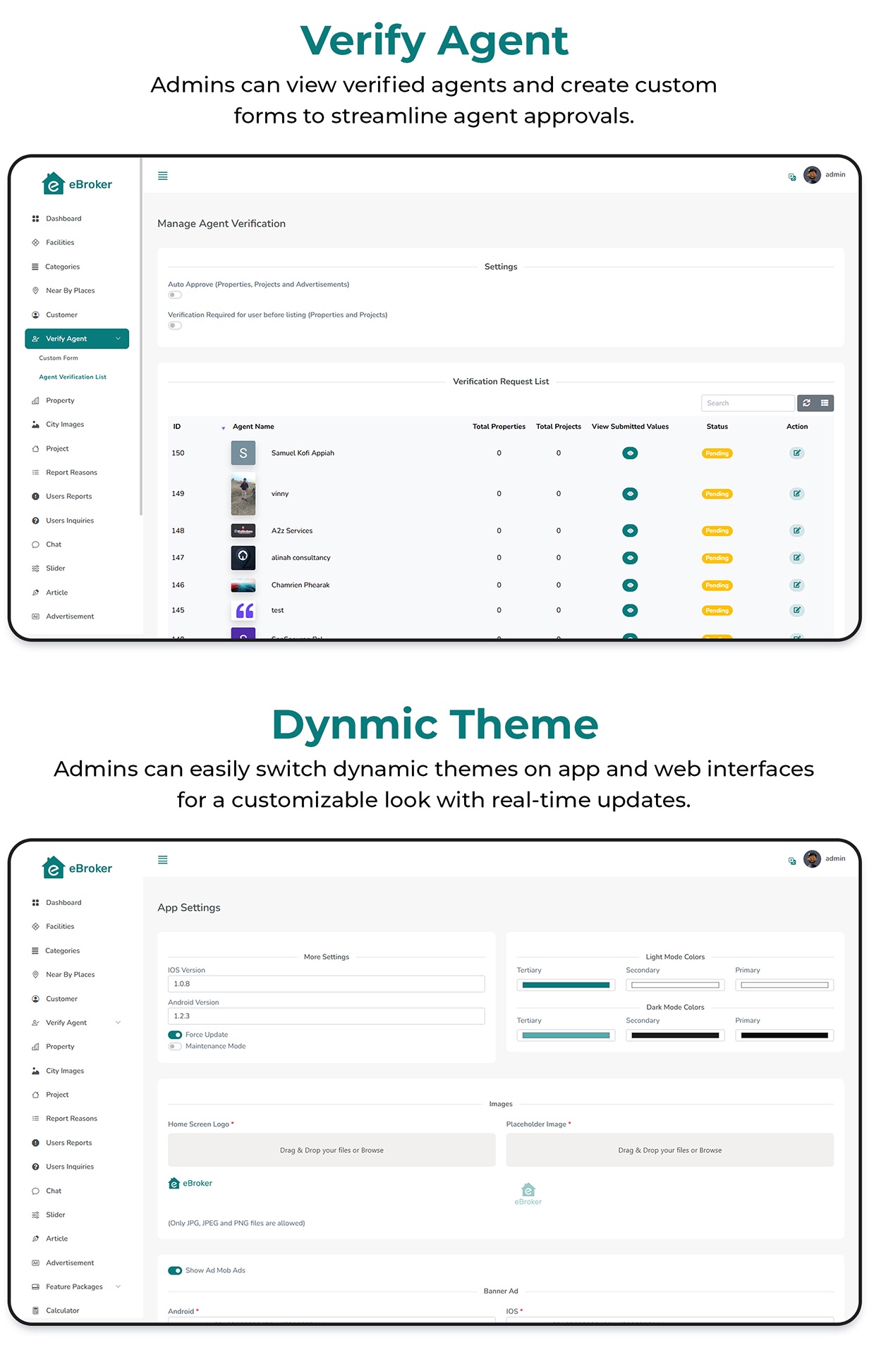 eBroker - Real Estate Property Buy-Rent-Sell Flutter app with Laravel Admin Panel | Web Version - 36