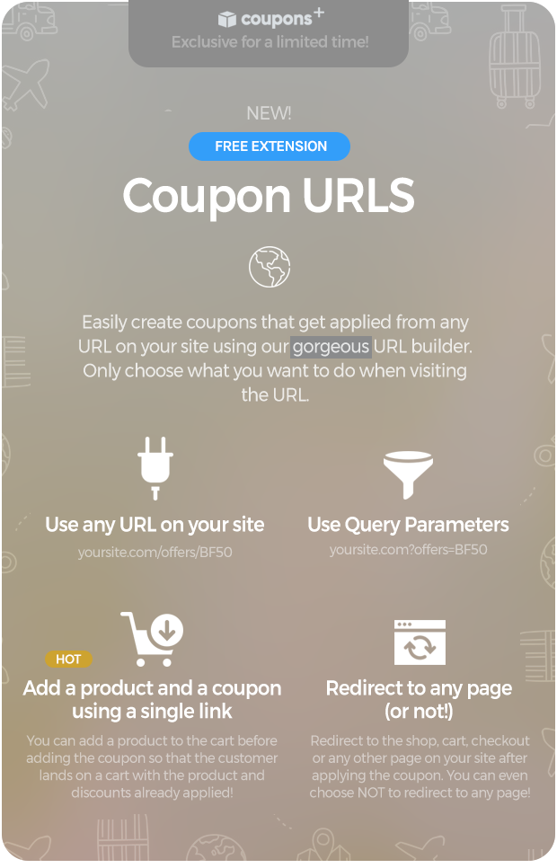 Coupons + | WooCommerce Advanced Coupons, Discount Rules, BOGO Offers, Bulk Discounts, Shipping + - 1