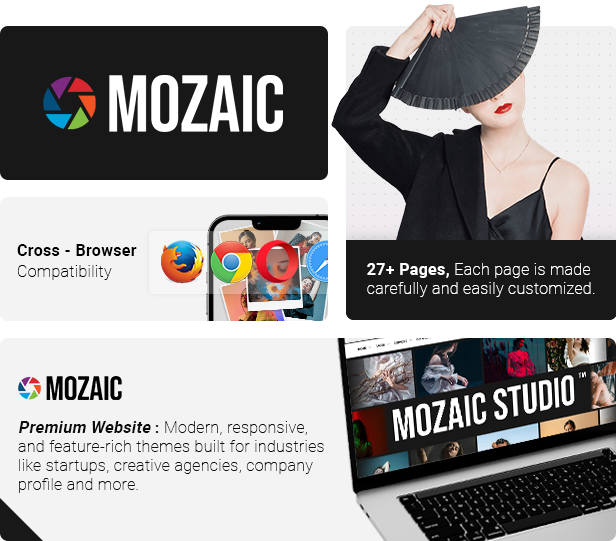 Mozaic - Photography & Portfolio Elementor Template Kit - 2