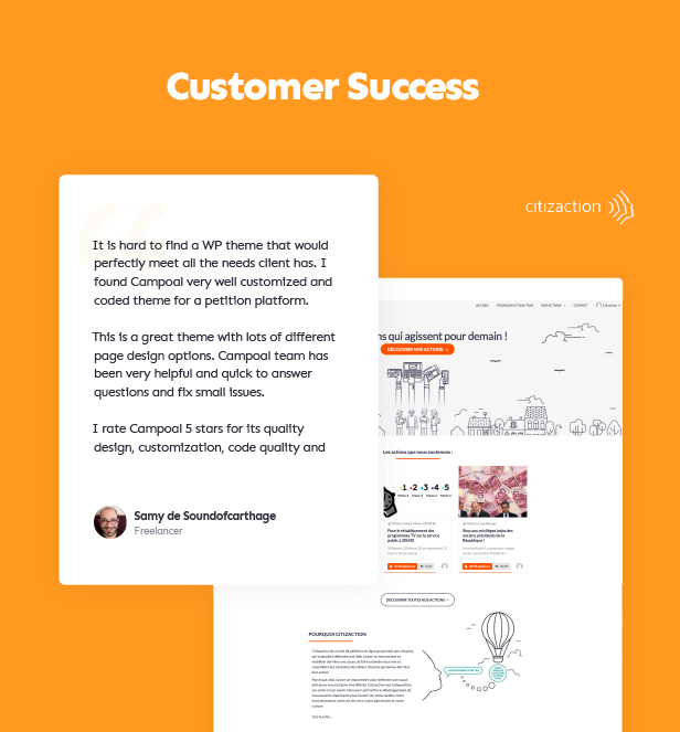 Campoal - Petition and Fundraising WordPress Theme - 37