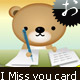 miss you ecard