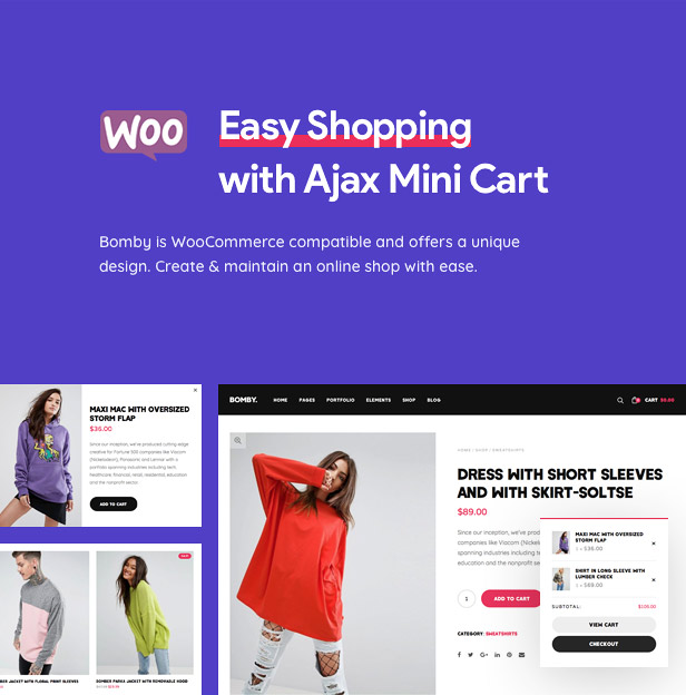 Tema WordPress Bomby