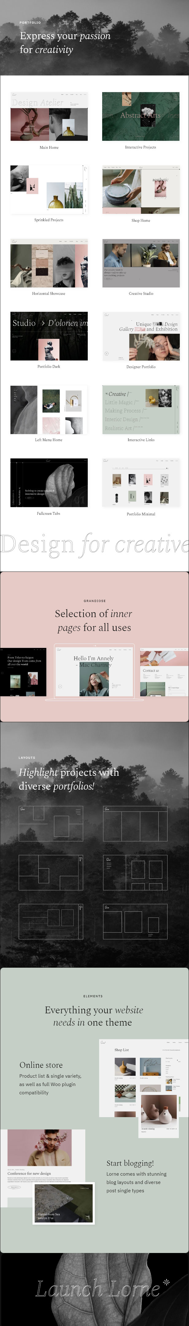 Lorne - Creative Portfolio Theme - 2