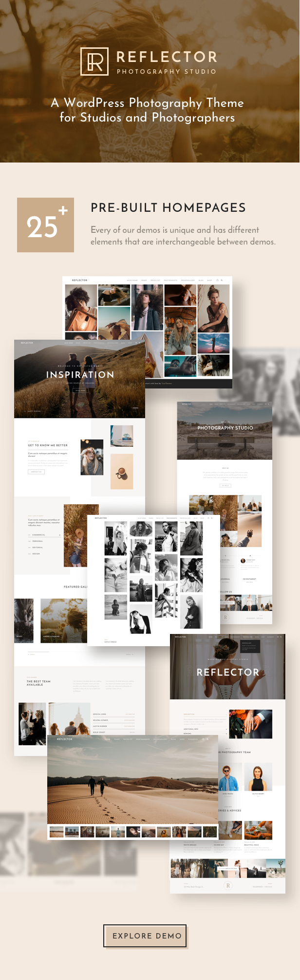 Reflector Photography | WordPress Theme - 4