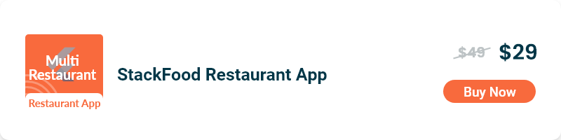 StackFood Multi Restaurant v6.3.0 - Food Delivery App with Laravel Admin and Restaurant Panel - Authentic WP