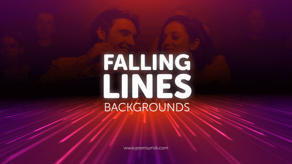 Falling Lines Backgrounds - 11