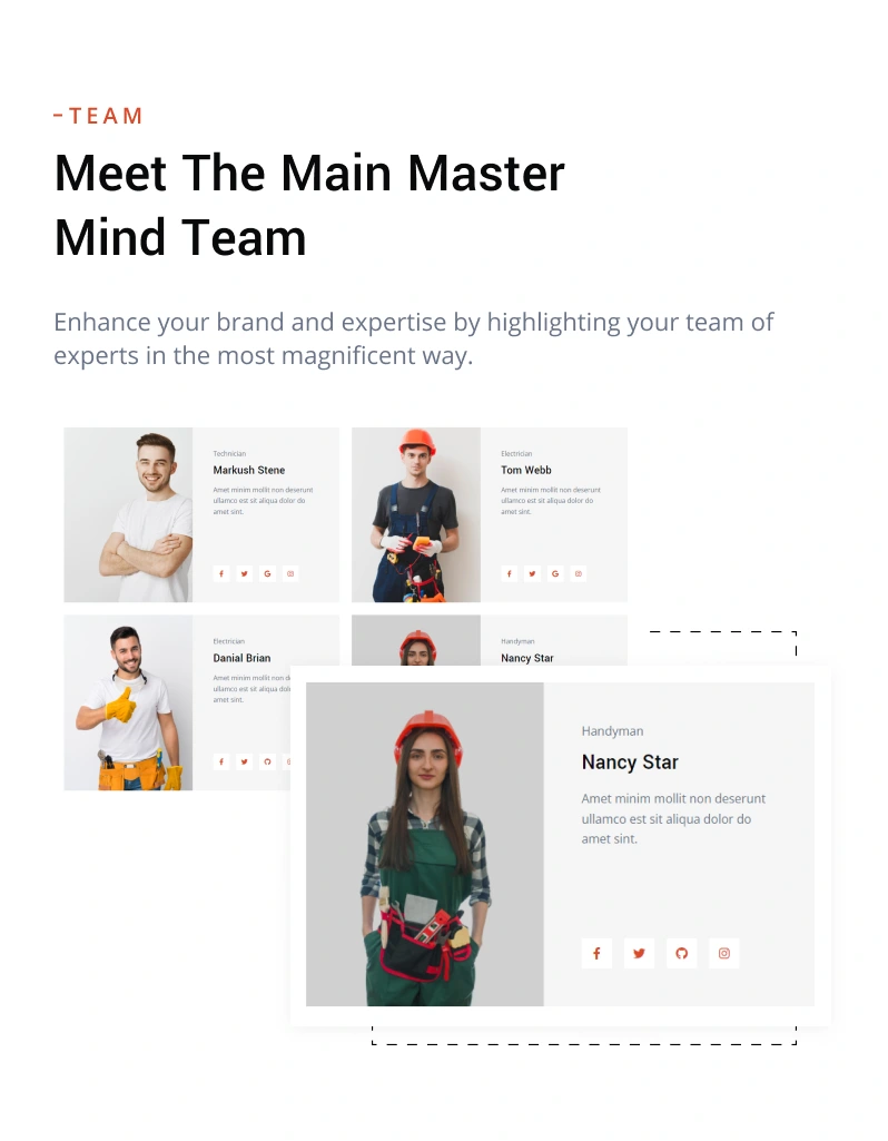 Revamps - Handyman Service WordPress Theme - 16