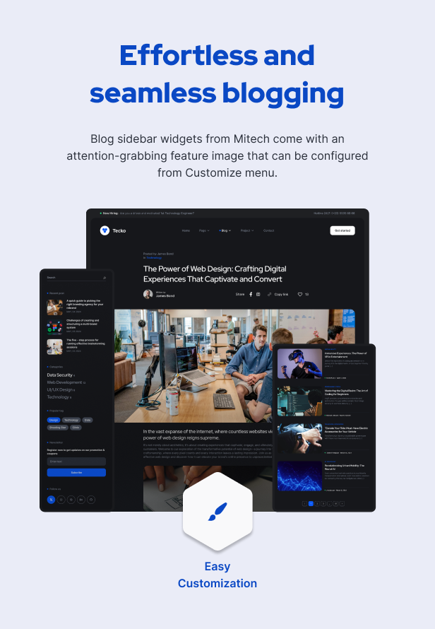Tecko - Technology & IT Solution WP Theme