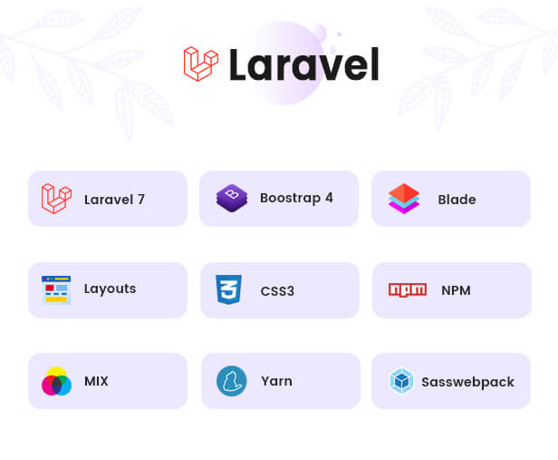 Cuba- Bootstrap Responsive HTML, Laravel Admin Dashboard Template