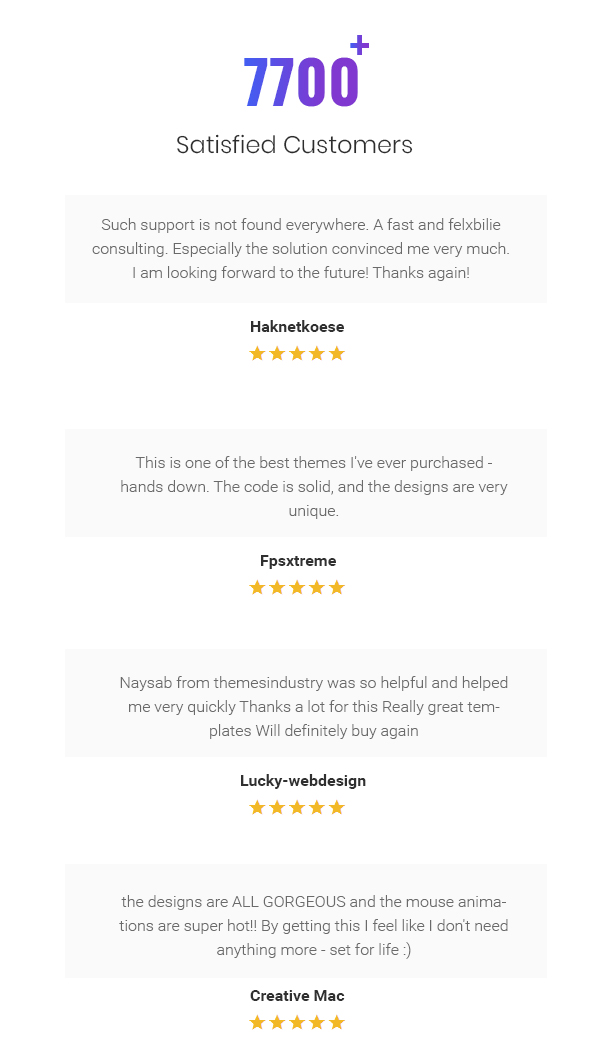 MegaOne - One Page Parallax - 12