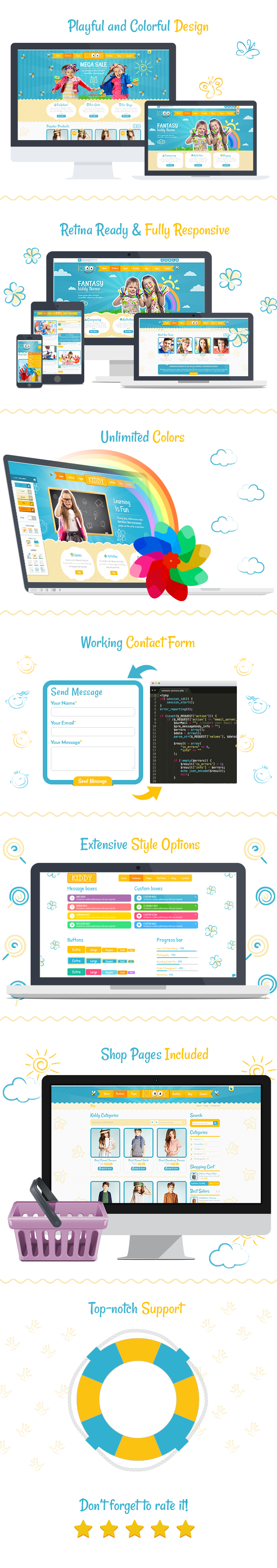 Kiddy - Children HTML Template