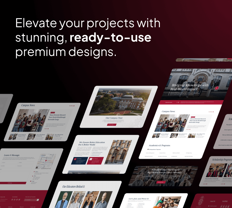 Uneza - College & University FSE WordPress Theme - 5