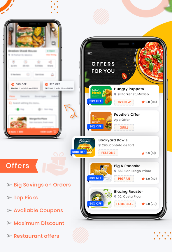Foodie | UberEats Clone | Food Delivery App | Multiple Restaurant Food Delivery Flutter App - 10