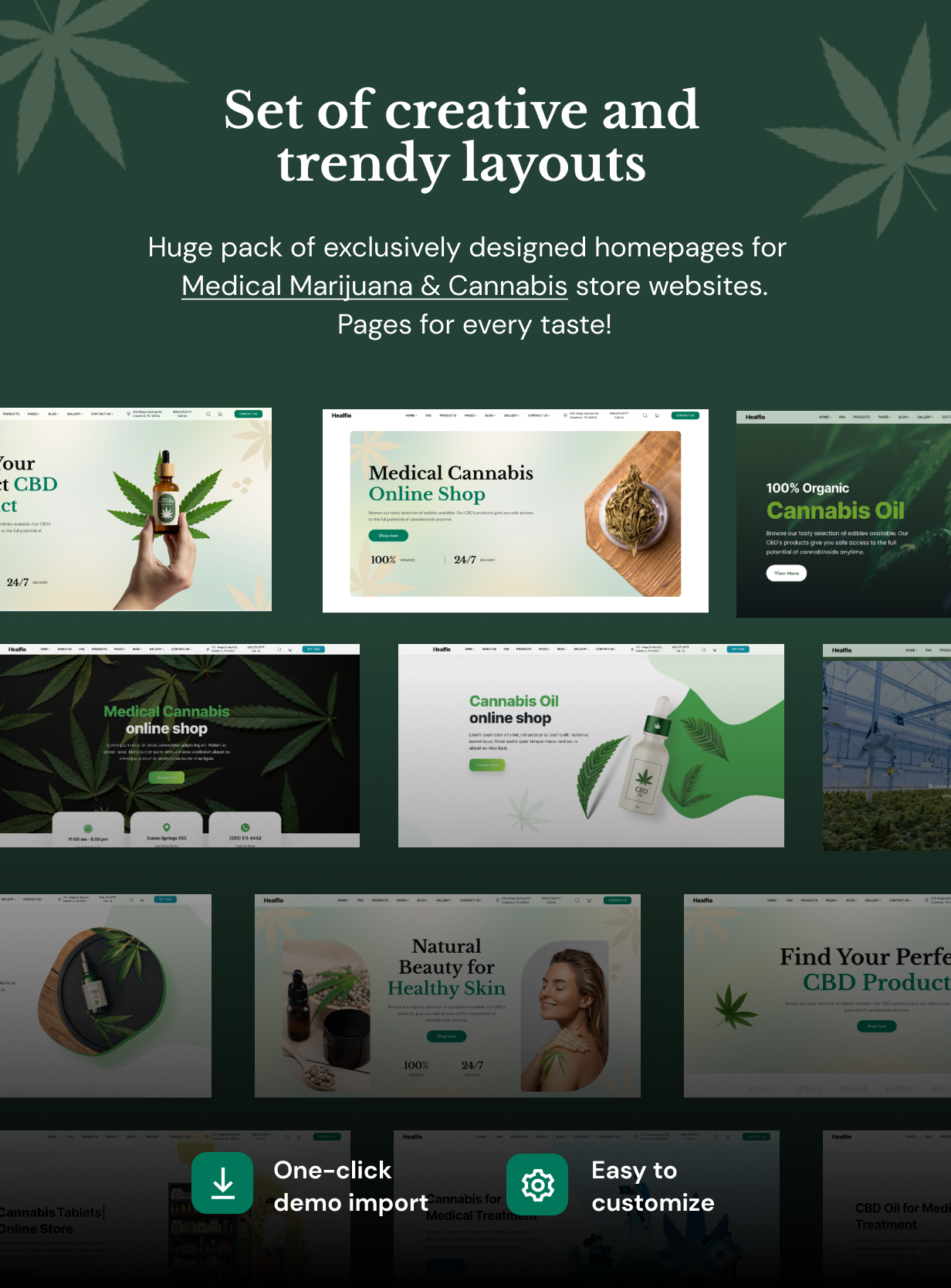 Healfio - Medical Marijuana & Cannabis WordPress Theme