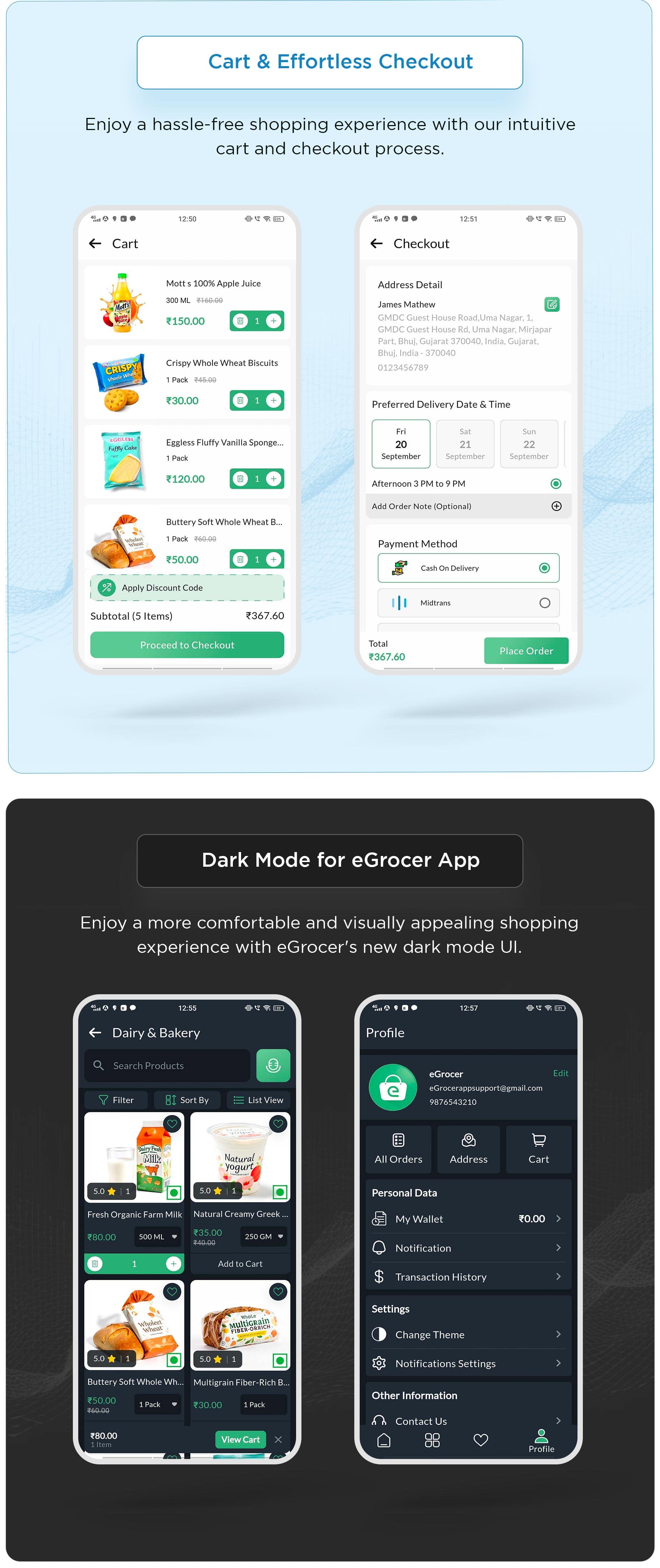 eGrocer - Online Multi Vendor Grocery Store, eCommerce Flutter Full App | Admin Panel | Web Version - 22