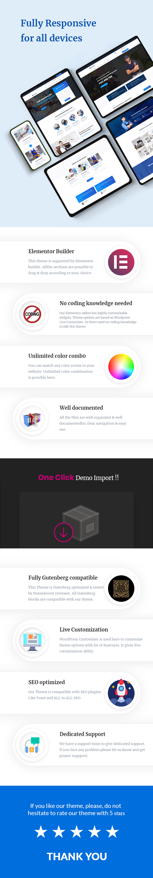 Kempner - Plumber WordPress Theme - 4