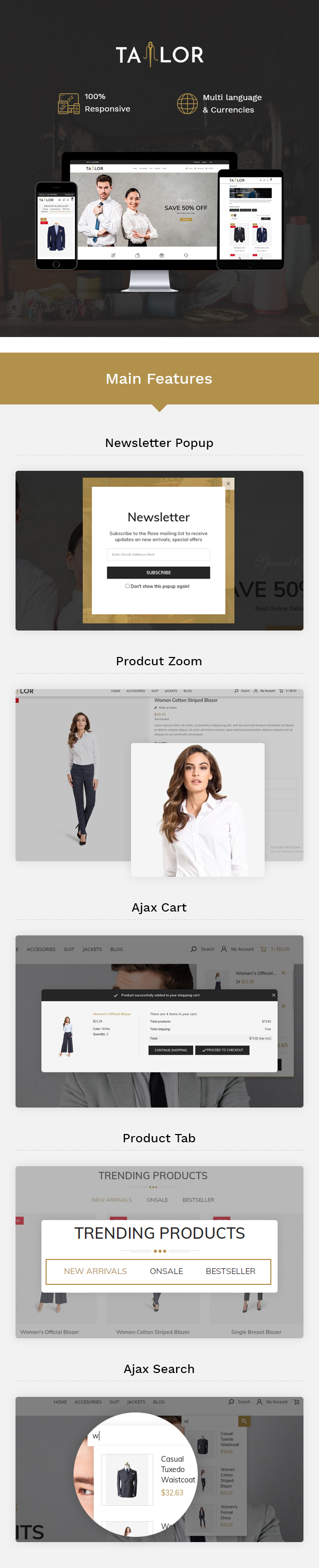 Tailor Features