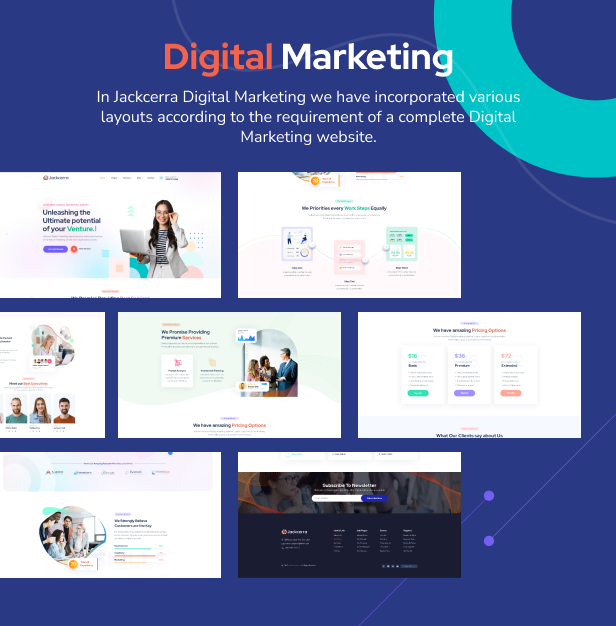 Jackcerra - Business Consulting WordPress Theme - 11