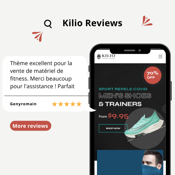 Kilio -  Sport Shop WooCommerce WordPress Theme - 2