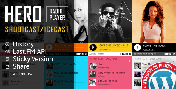 Radio Player Shoutcast & Icecast WordPress Plugin - Maxkinon Marketplace