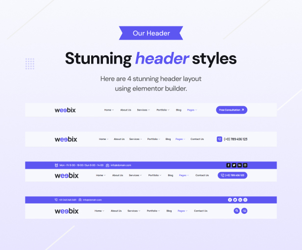 Weebix - It Solutions WordPress Theme - 7