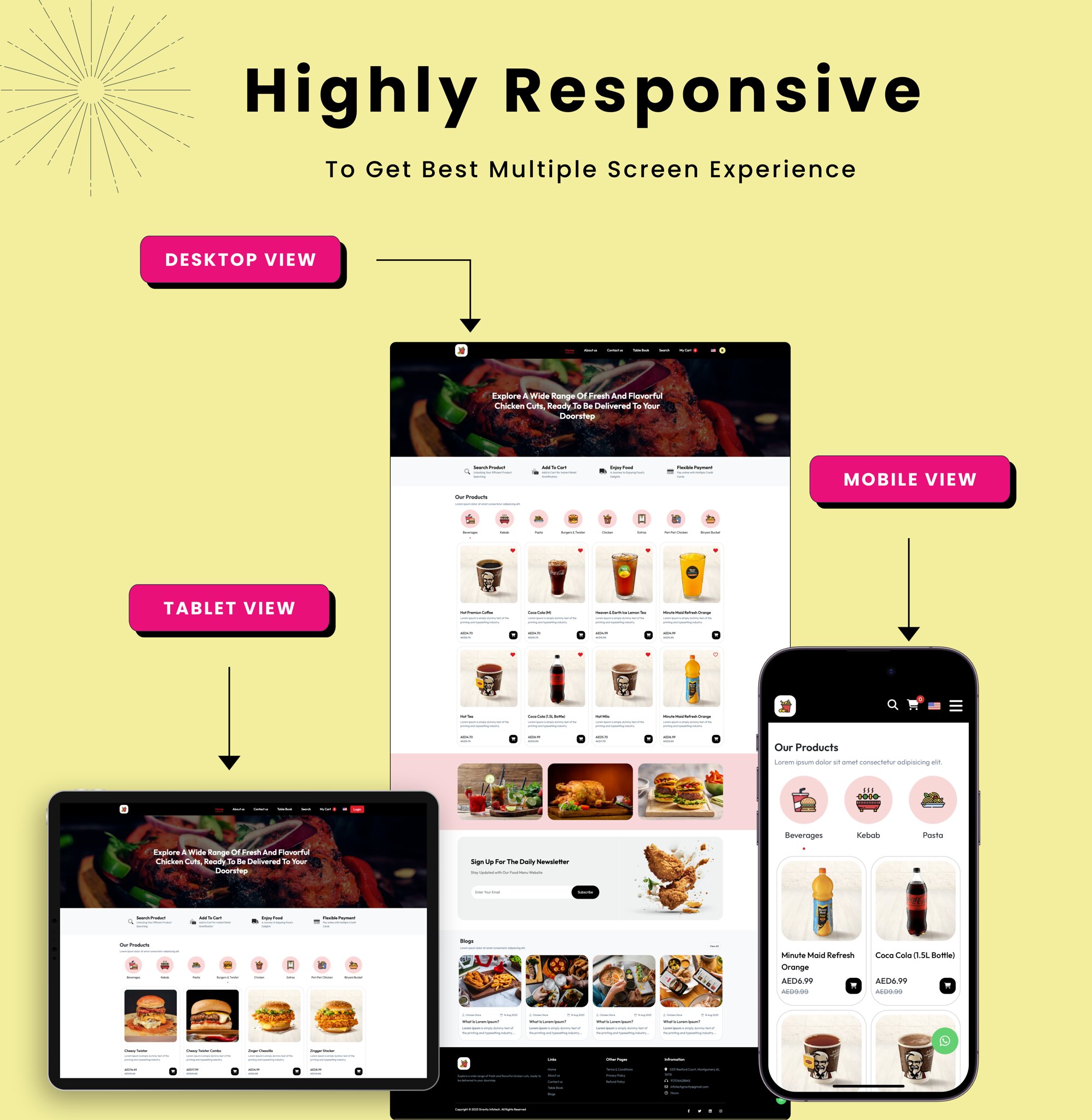 Restro SaaS - Multi Restaurant Online WhatsApp Food Ordering System SaaS