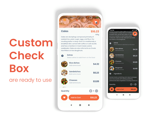 Food Delivery Flutter App UI Kit - 10