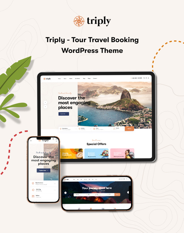 Triply - Tour Booking WordPress Theme