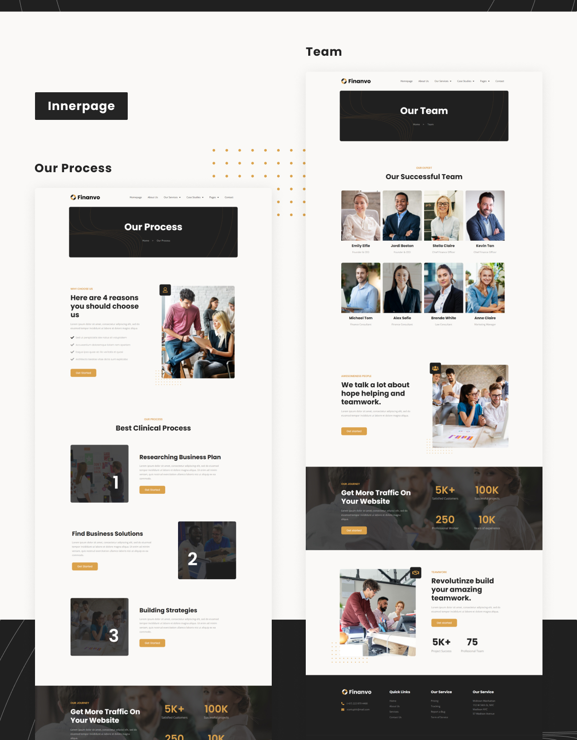 Finanvo | Finance & Investment Consulting Elementor Template Kit - 3