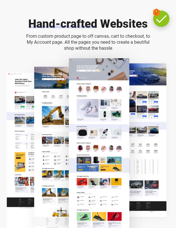 GRBid - Marketplace Auctions WooCommerce Theme