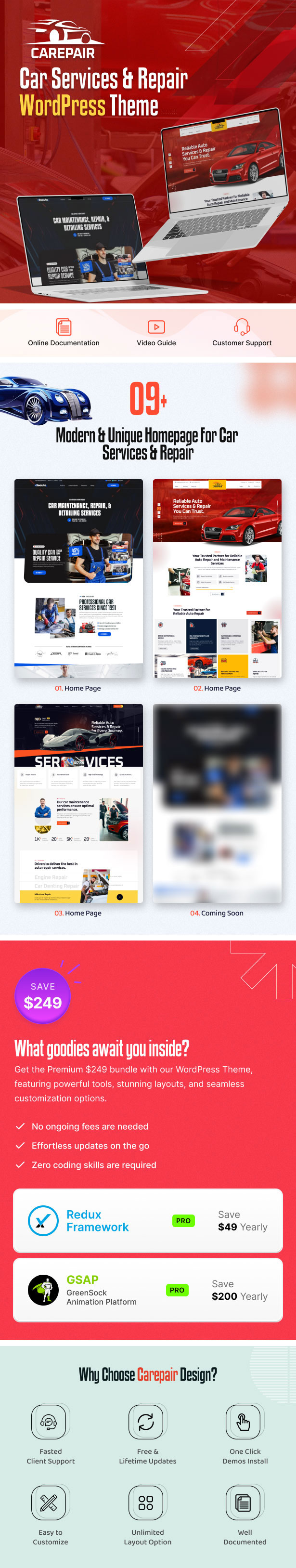 Carepair - Car Service & Auto Repair WordPress Theme - 5