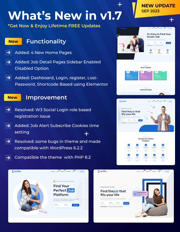 JobZilla - Job Board WordPress Theme