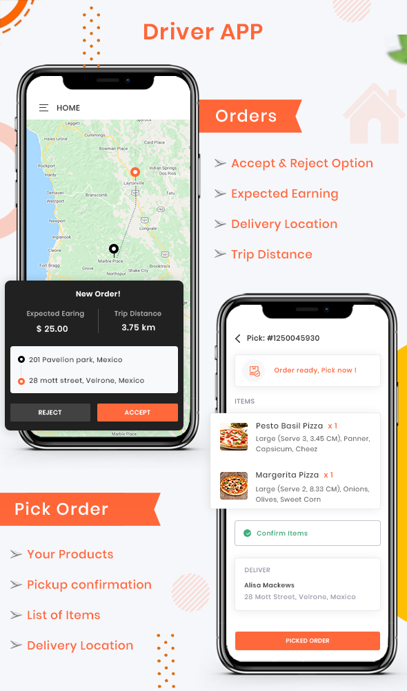 Foodie | UberEats Clone | Food Delivery App | Multiple Restaurant Food Delivery Flutter App - 14