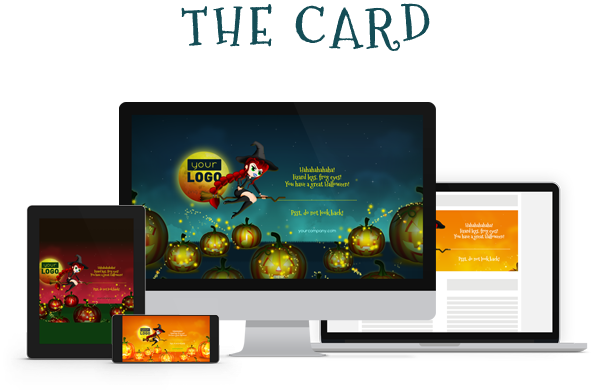Halloween Card Witch - 1