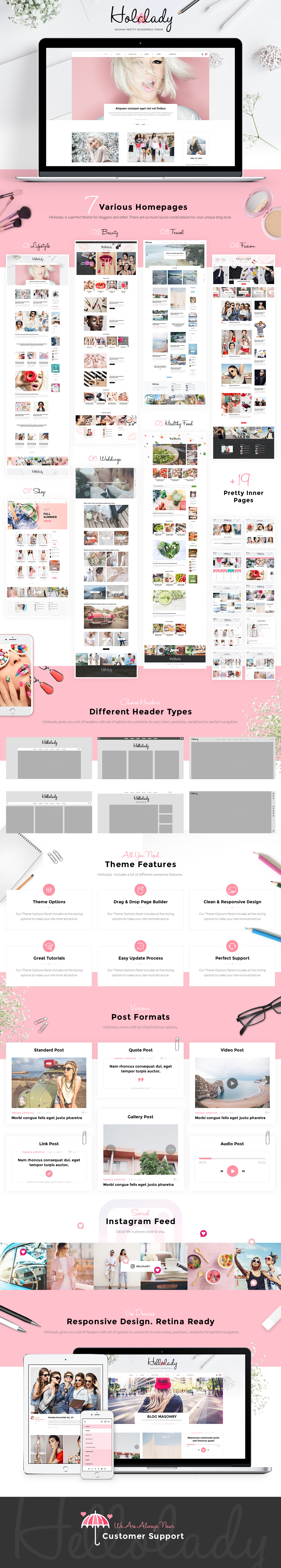 HolaLady - Fashion & Lifestyle Multi-Purpose Theme