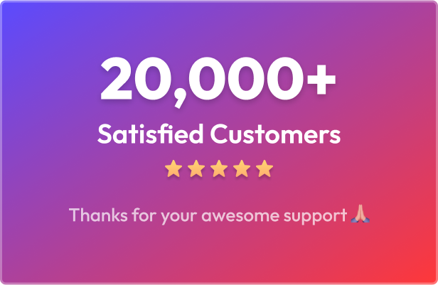 Vuexy Admin - Satisfied Customers