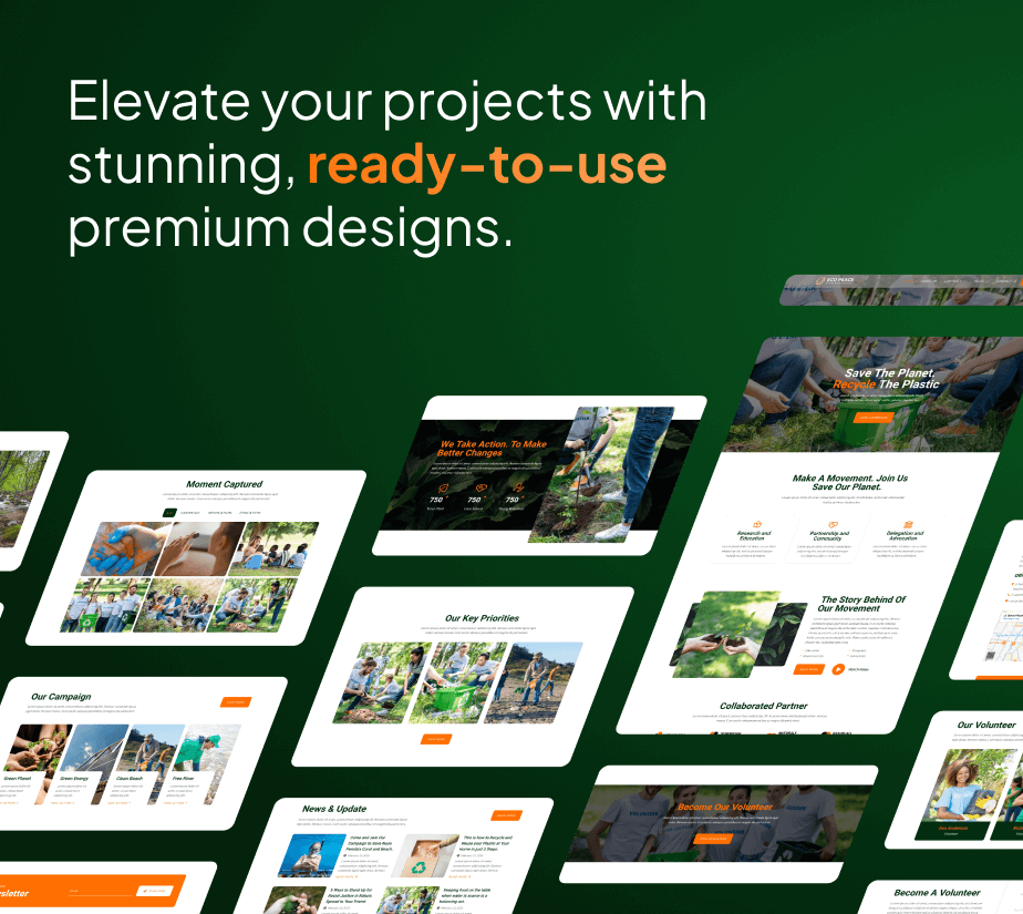 EcoPeace – Environment & Ecology NGO FSE WordPress Theme - 5