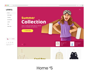 Uneno - Kids Clothing & Toys Store WooCommerce Theme - 8