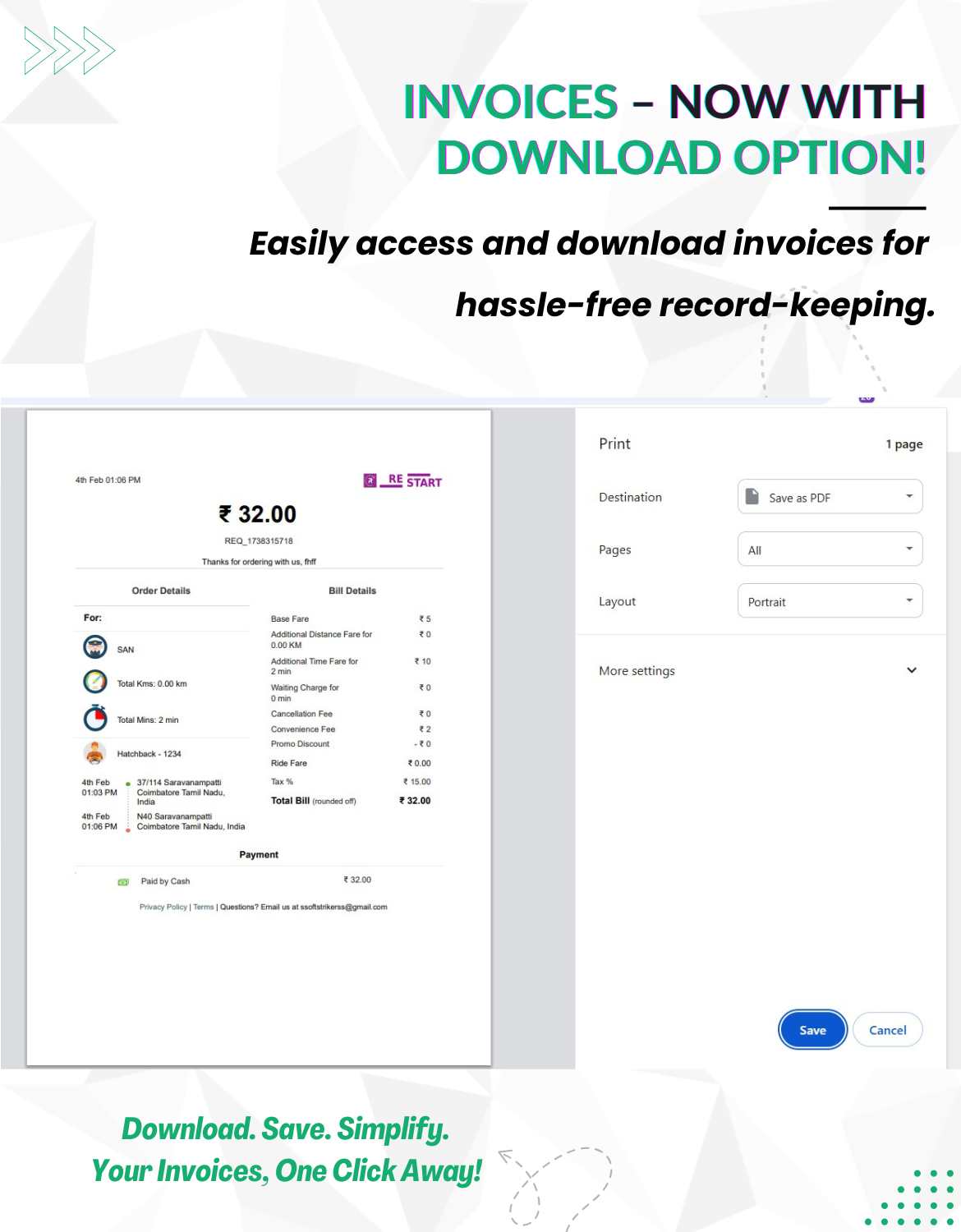 Restart  Taxi & Delivery- Perfect Taxi Solution with Parcel Delivery - 37